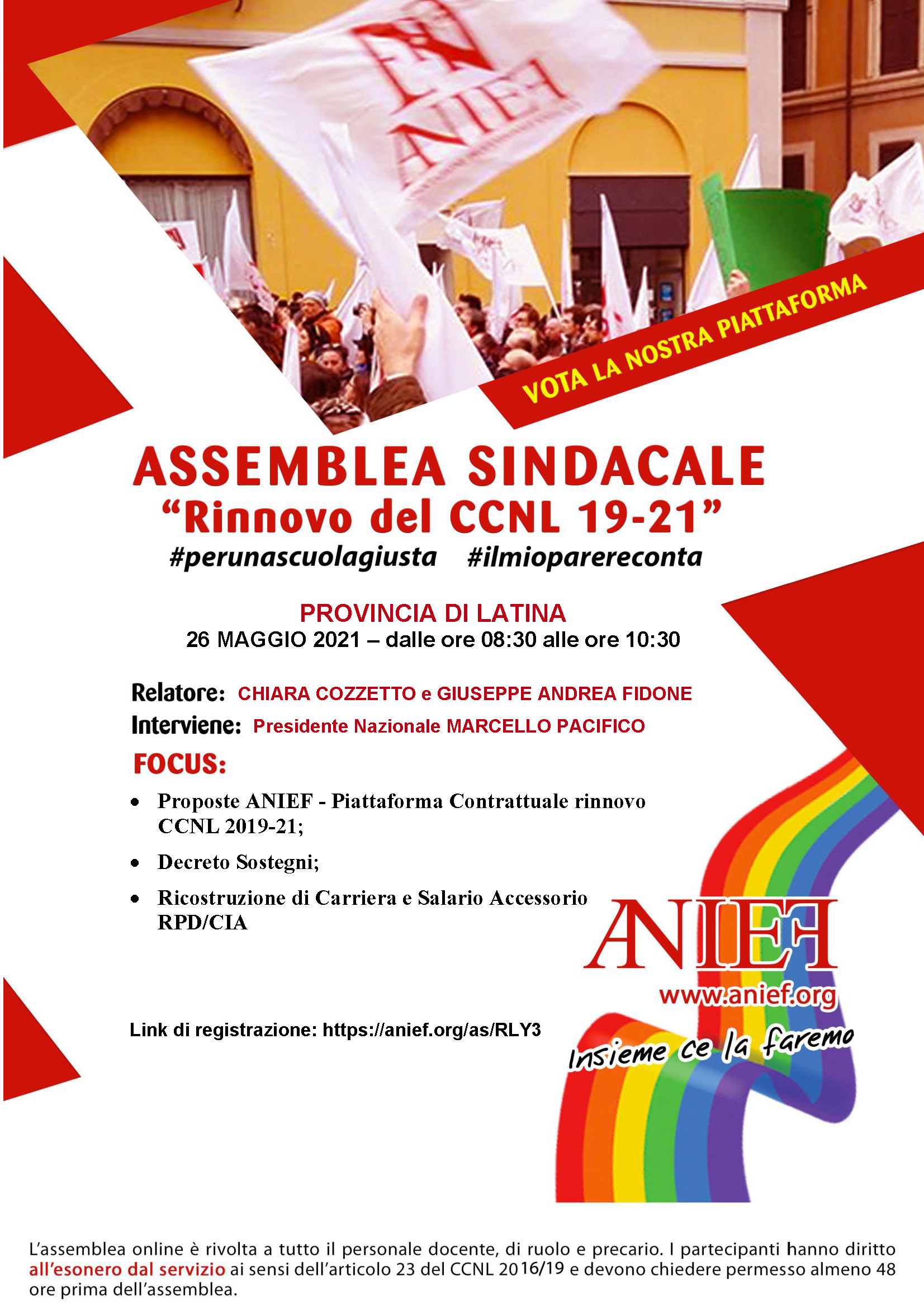 LOCANDINA LATINA 26 05 2021