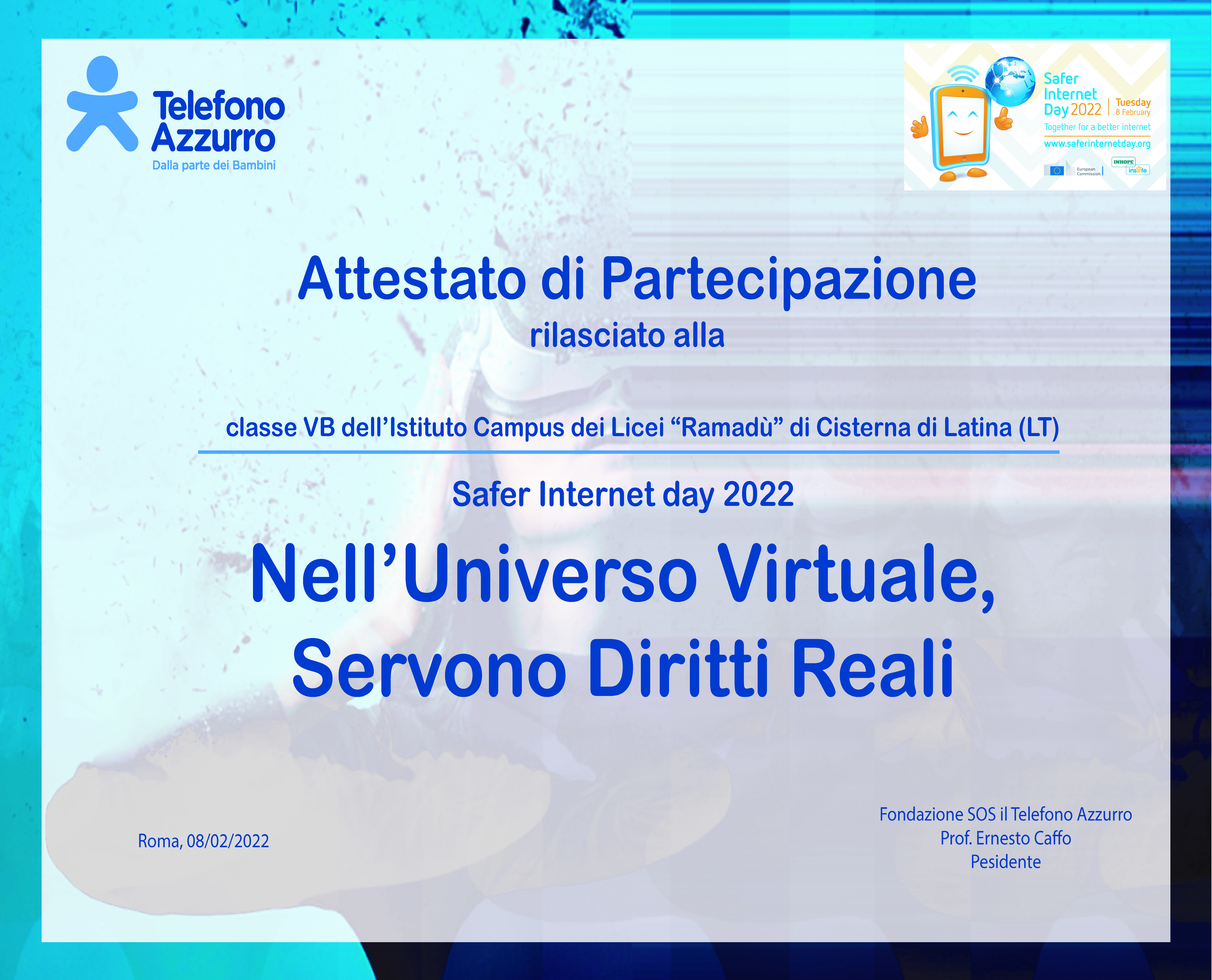 Attestato IIS Ramadu